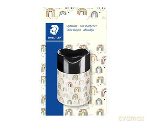 Temperówka pojedyncza z pojemnikiem Pattern mix 1szt