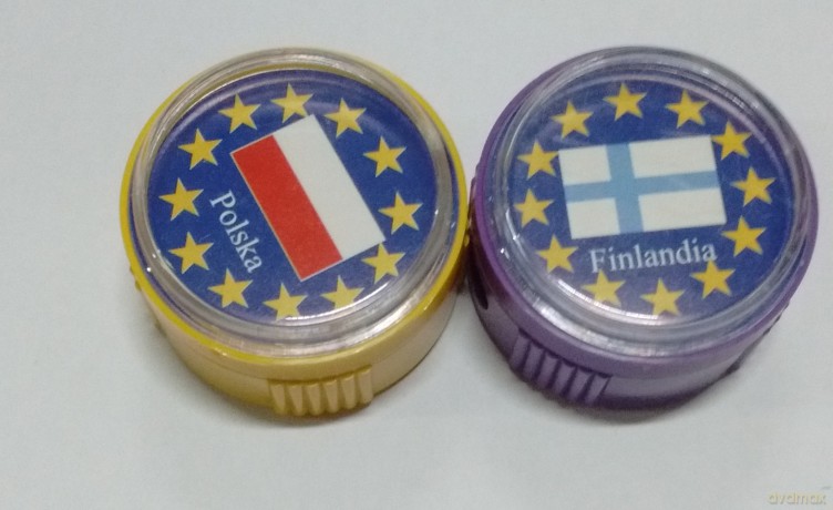 Temperówka z flagami 318