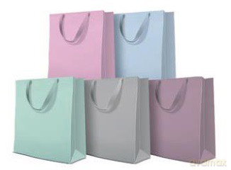 Torba medium 20x25x10cm monocolor mix