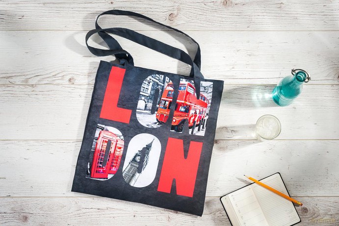 Torba na zakupy wzór London (NR 37)