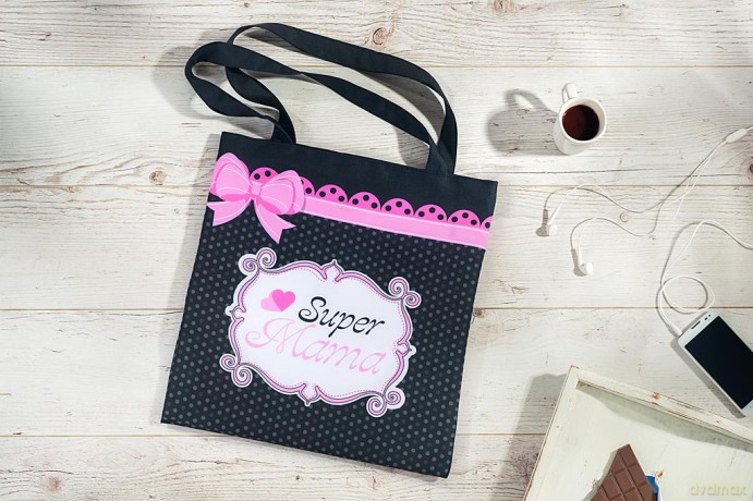 Torba na zakupy wzór Super Mama (NR 2)