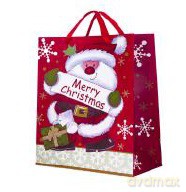 Torba papierowa 26x32cm Mikołaj 1 6szt/opak