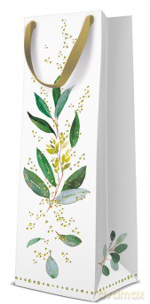Torba premium butelka Golden Eucaliptus 12x37x10cm