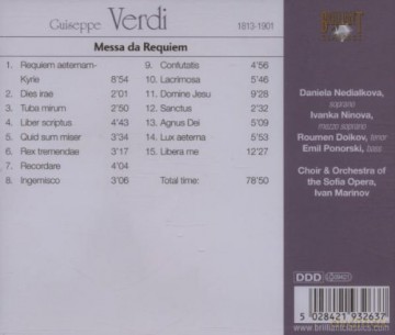 Verdi: Requiem [CD]