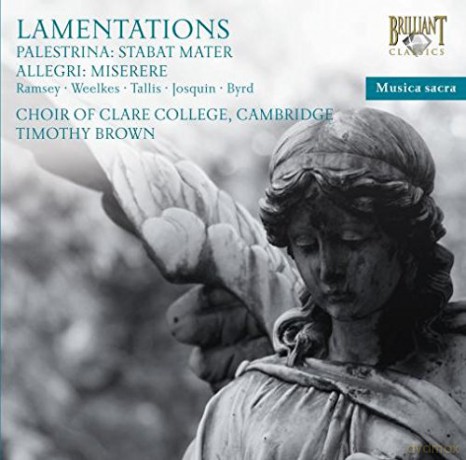 Clare College Choir: Lamentations [CD]
