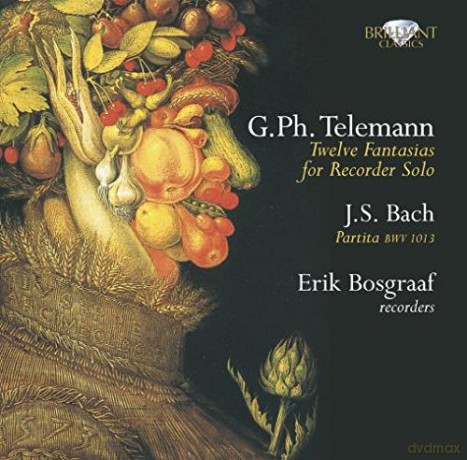 Erik Bosgraaf: Telemann: Fantasien [CD]