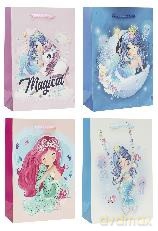 Torebka A3 3D (31x40x12cm) syrenki, mix