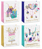 Torebka A4 Happy birthday (26x32x10cm)