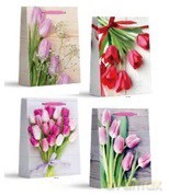 Torebka A4 tulipany 26x32x10cm