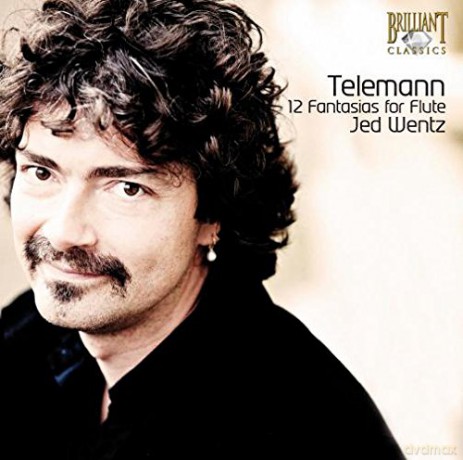 Jed Wentz: Telemann: 12 Fantasias For Flute [CD]