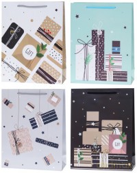 Torebka Lux 210 gsm A4 Gifts (26x32x10)