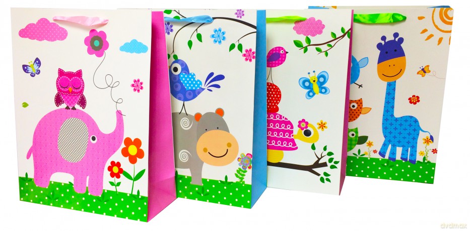 Torebka Lux 210 gsm A5 dziecięce (18x24x8)