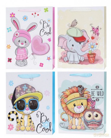 Torebka Lux 3D A5 Cap with cap (18x24x8cm) mix