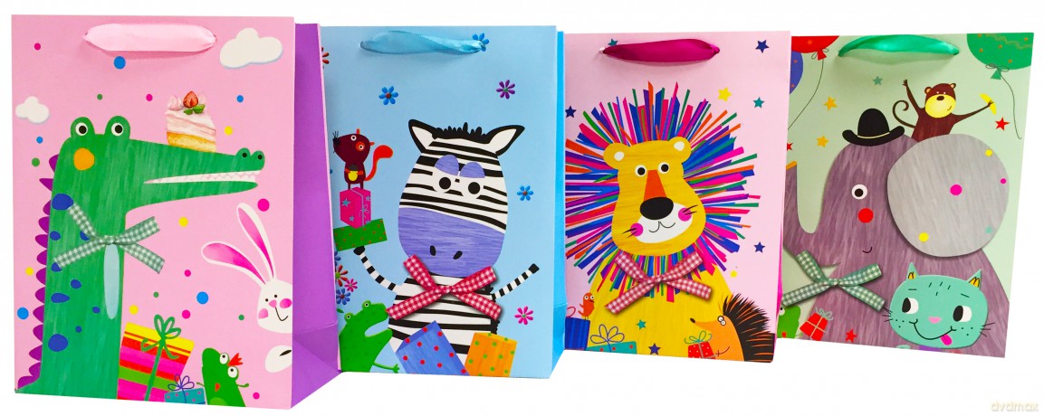 Torebka Lux A4 dziecięce zebra