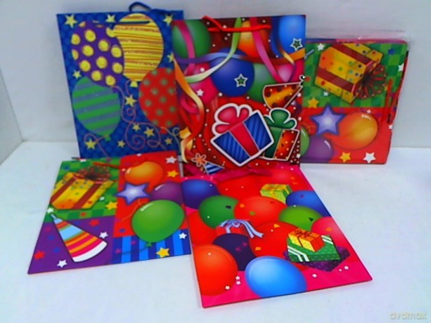Torebka Lux Brokat Dziecięca Balony A4
