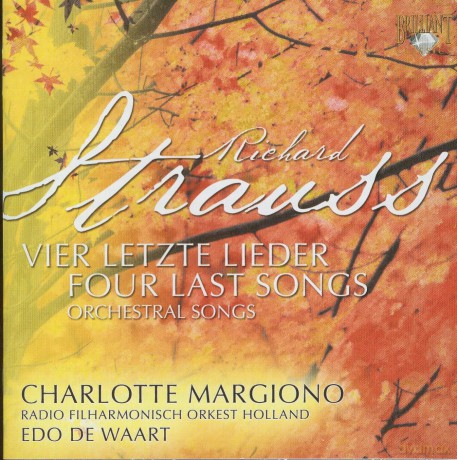 Strauss: Strauss: Four Last Songs [CD]