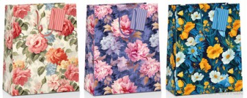 Torebka maxi A3 kwiaty mix FLOWER8