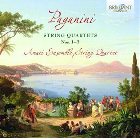 Amati Ensemble String Quartet: Paganini: String Quartets [CD]