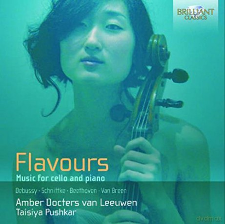 Amber Docters Van Leeuwen: Flavours: Music For Cello And Piano [CD]