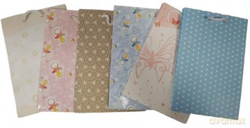 Torebka ozdobna TNB grafika (10,5x15,5x6cm) mix
