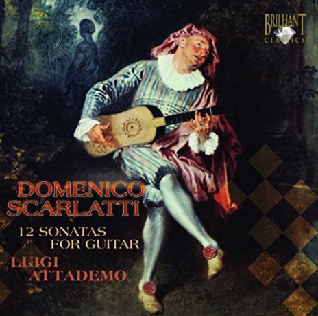 Attademo: Scarlatti: 12 Sonatas For Guitar [CD]