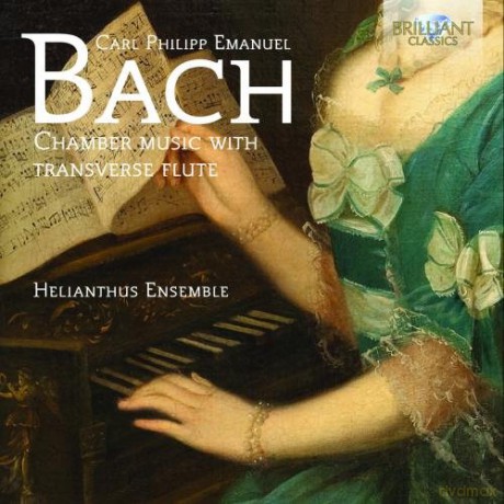 Bach: C.P.E. Bach: Chamber Music With Transverse Flute [CD]