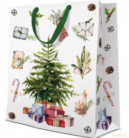 Torebka świąteczna Gift Time big 30x41x12cm