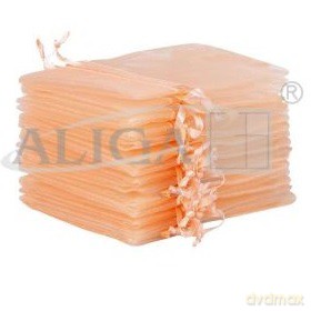 Torebki z organzy ecru 10x15cm 24szt SO-30-01