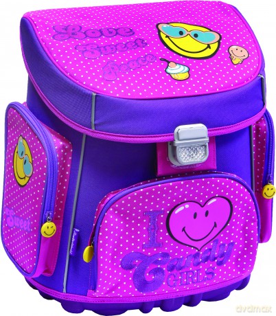 Tornister ABC Smiley Pink