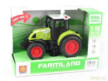 Traktor 18cm ze światłem i dźwiękiem