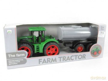 Traktor z przyczepą 46cm