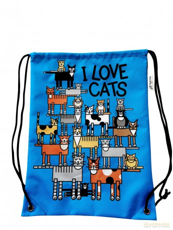 Worek Love cats WR 1011