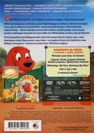 Wielka przygoda Clifforda [DVD]