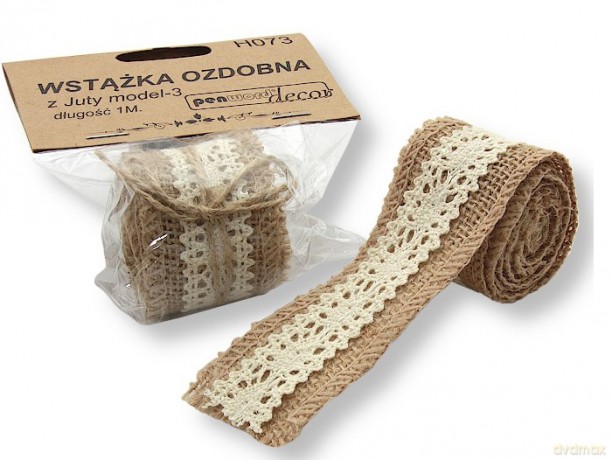Wstążka jutowa Model-3 1m