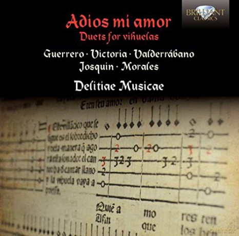 Delitae Musicae: Adios Mi Amor, Duets For 2 Vihuelas [CD]