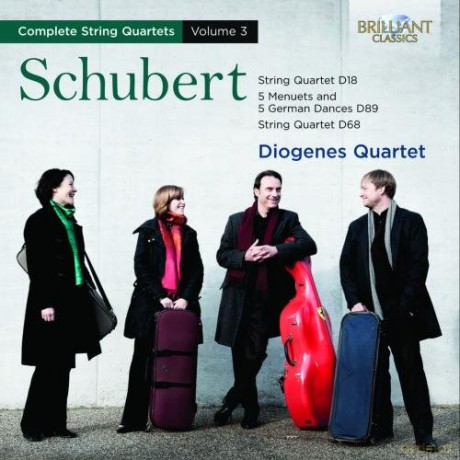 Diogenes Quartet: Schubert: Complete String Quartets Vol. 3 [CD]
