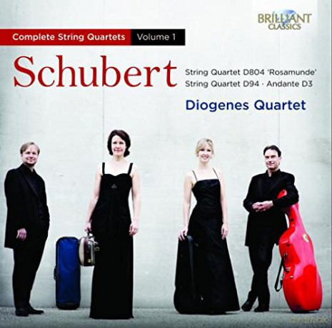 Diogenes Quartet: Schubert: String Quartets Vol. 1 [CD]