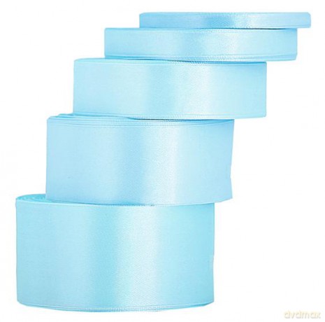 Wstążka satynowa 6mm/32mb jasno błękitna