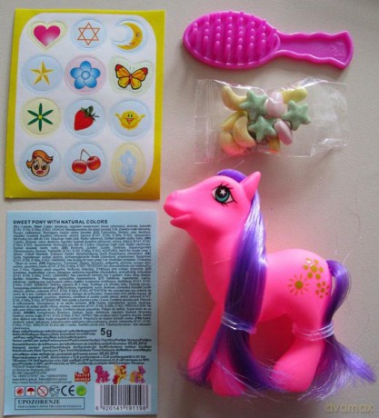 Zabawka Kucyk Pony w torbie [FIGURKA]