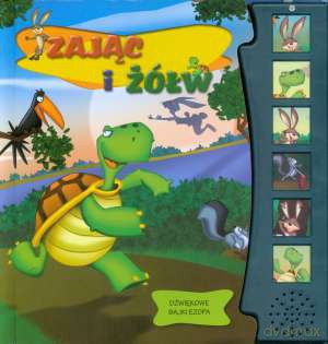 Zając i żółw. Dźwiękowe bajki Ezopa - Krzysztof M. Wiśniewski [KSIĄŻKA]