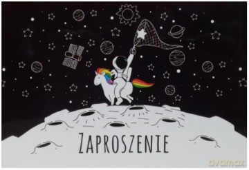 Zaproszenia dziecięce op.5szt. mix