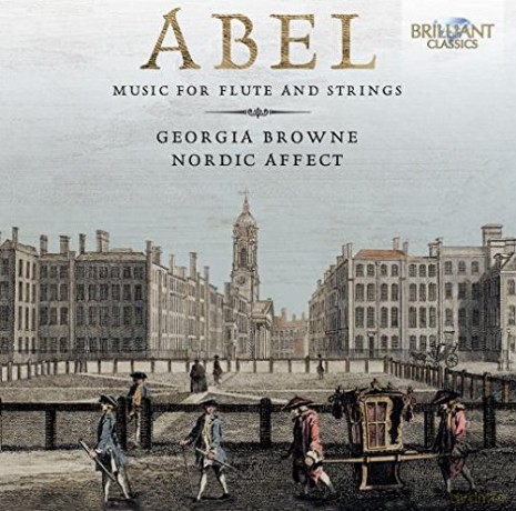 Georgia Browne Flute: Abel: Flute Concertos: Nordic Affect [CD]