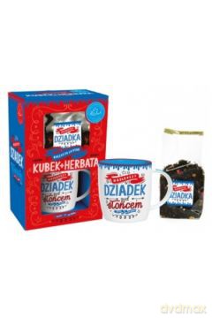 Zestaw Kubek + Herbata "Najlepszy Dziadek pod słońcem"