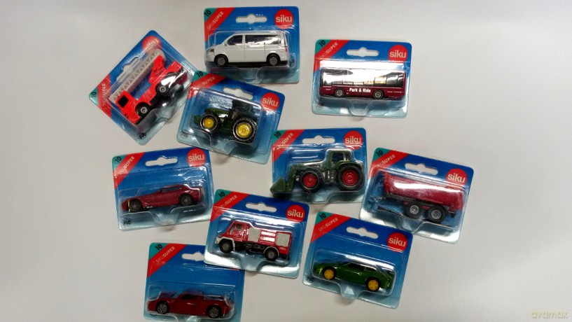 Zestaw pojazdów SIKU 10 (10 SZT), rewe