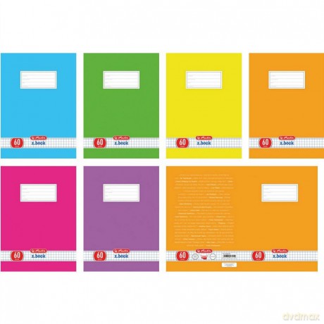 Zeszyt 60 A5 kratka Color Blocking
