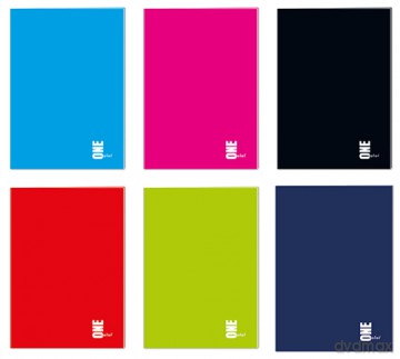 Zeszyt A4 96 kartek kratka UV One Color