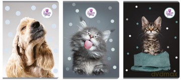 Zeszyt A4/60k Kratka The Sweet Pets