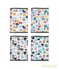 Zeszyt A5 32 kartki kratka Little creatures 10szt/opak