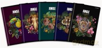 Zeszyt A5 60 kartek kratka 70g Jungle 10szt/opak