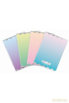 Zeszyt A5 60 kartek linia pojedyncza Ombre 10szt/opak